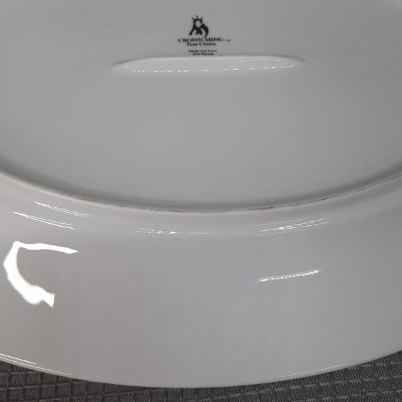 Vintage CROWN MING Princess Pattern 14" Oval Serving Platter - Picture 5 of 8